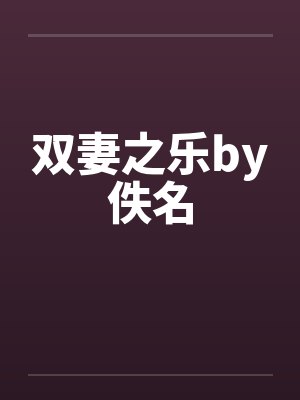 双妻之乐by佚名